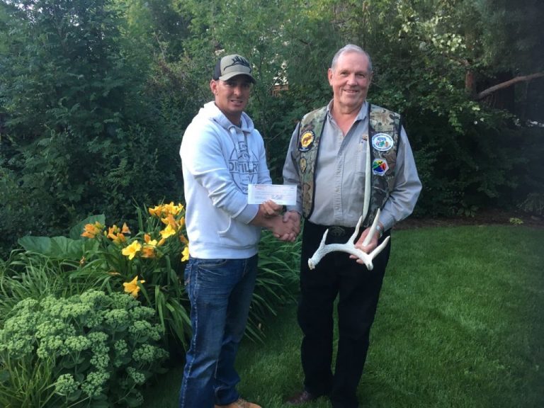 LDFGA Receives Sizable Donation from the AHA Shed Hunting Contest